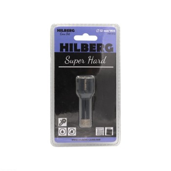 Коронка алмазная 12 мм Hilberg Super Hard M14 HH612