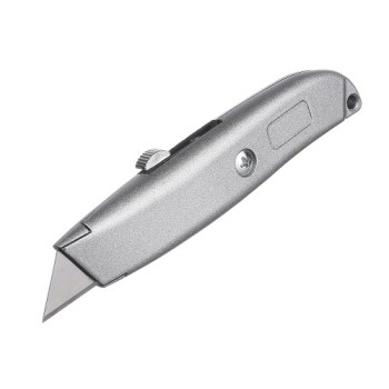 Нож с выдвижным трапециевидным сегментным лезвием 18 мм арт.V-0044-018