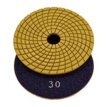 Алмазный гибкий шлифовальный круг АГШК 100 Р30 (сухая шлифовка) арт.bws-100-0030